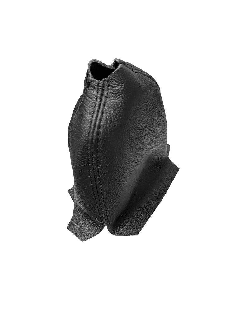 1987-1988-1989-1990-1991-1992-1993-1994-for-ford-mustang-automatic-transmission-shifter-boot black leather black stitching