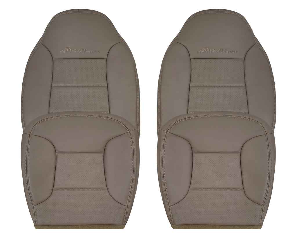 1992 - 1996 Ford Bronco Eddie Bauer Synthetic Leather Seat Cover In Mocha Tan