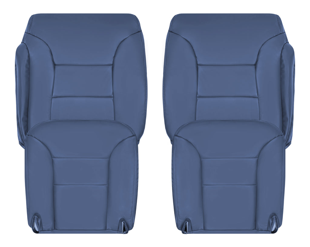 1995-1999 Chevy Tahoe Suburban Silverado Seat Cover Replacement in Navy Blue