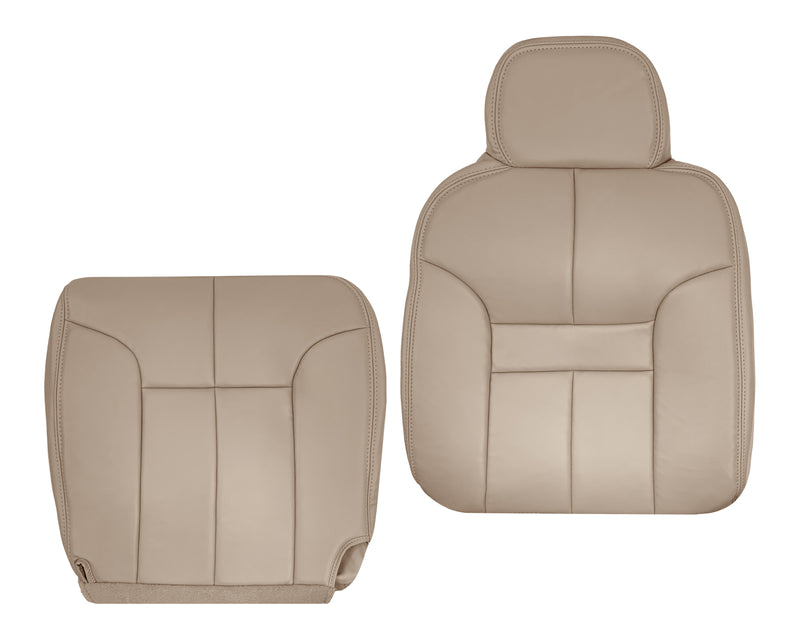 1998-1999-2000-2001-2002 Dodge Ram 1500 2500 3500 seat cover replacement Medium Camel Tan