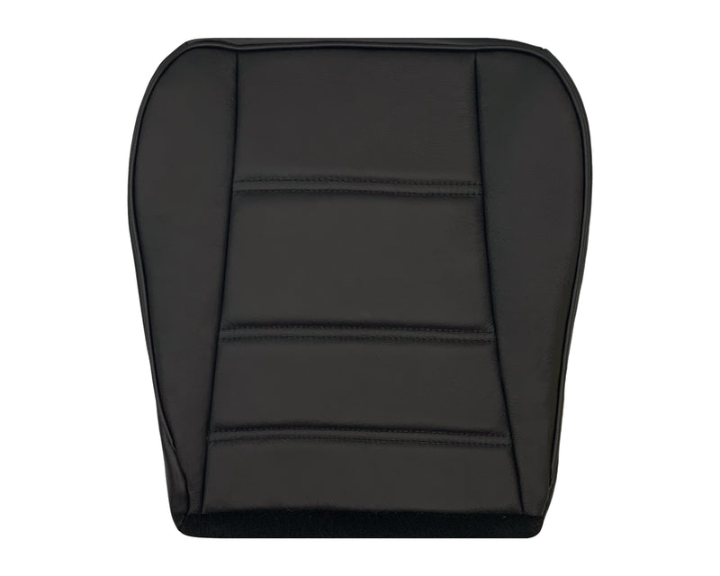 -1999-2000-2001-2002-Mustang-gt-v6-black-driver-leather-seat-cover-black-replacement