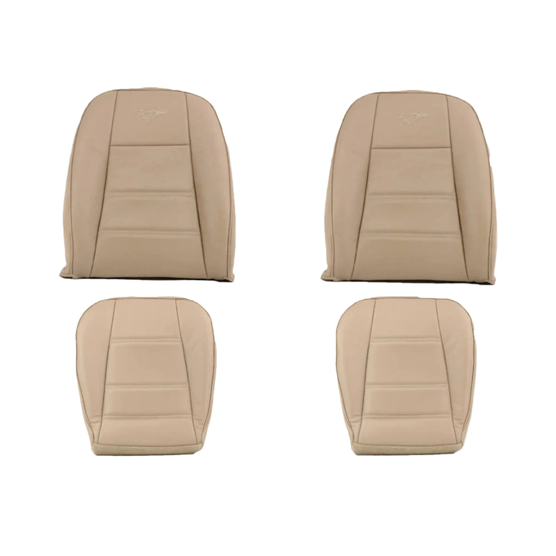 1999-2004 Ford Mustang V6 Seat Cover in Parchment Tan- Auto Seat Replacement