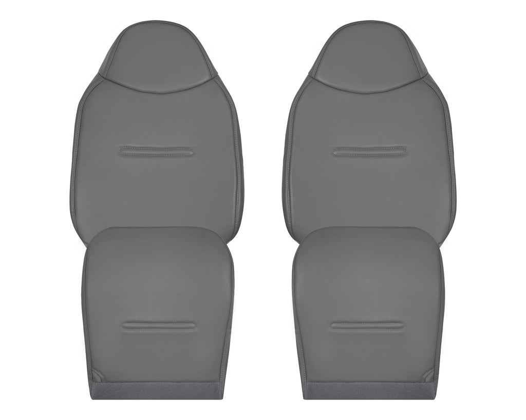 2001 - 2007 Ford F250 F350 F450 F550 Work Truck Super Duty XL Replacement Seat Covers in Gray