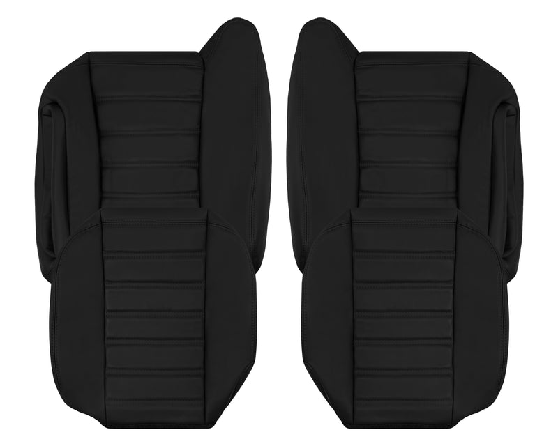 2003 2004 2005 2006 2007 Hummer H2 SUV SUT Adventure LEATHER Seat Cover in Ebony Black