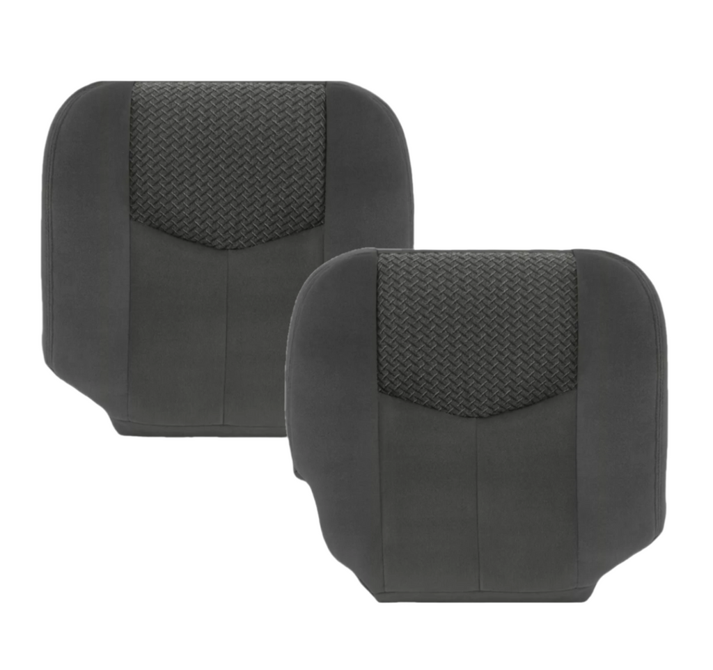 2003 2004 Chevy Avalanche 1500/2500 Replacement Cloth Seat Covers In Dark Gray - Auto Seat Replacement