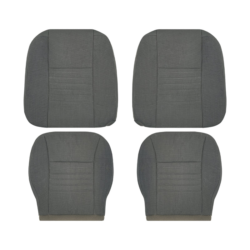 2006 2007 2008 2009 Dodge Ram 1500 Regular Cab Replacement Bottom Seat Cover In Gray Cloth