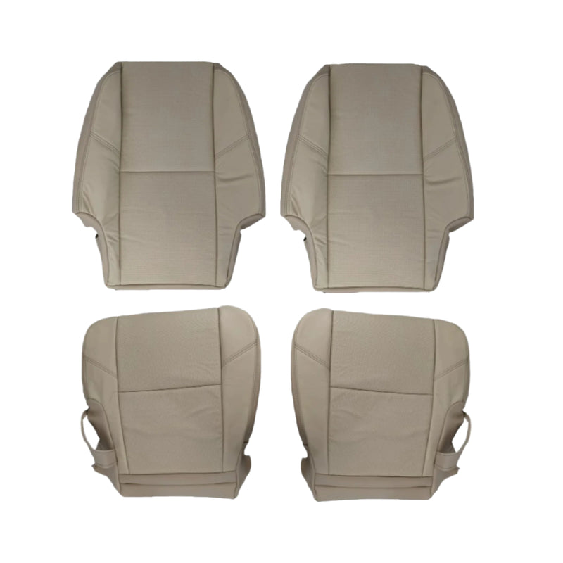 2007-2008 Cadillac Escalade Perforated Second Row Seat Cover in VERY Light Cashmere Tan
