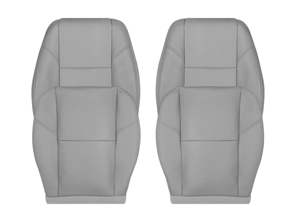 2007-2014 Chevy Tahoe/Suburban/Avalanche LTZ Seat Cover In Perforated Gray