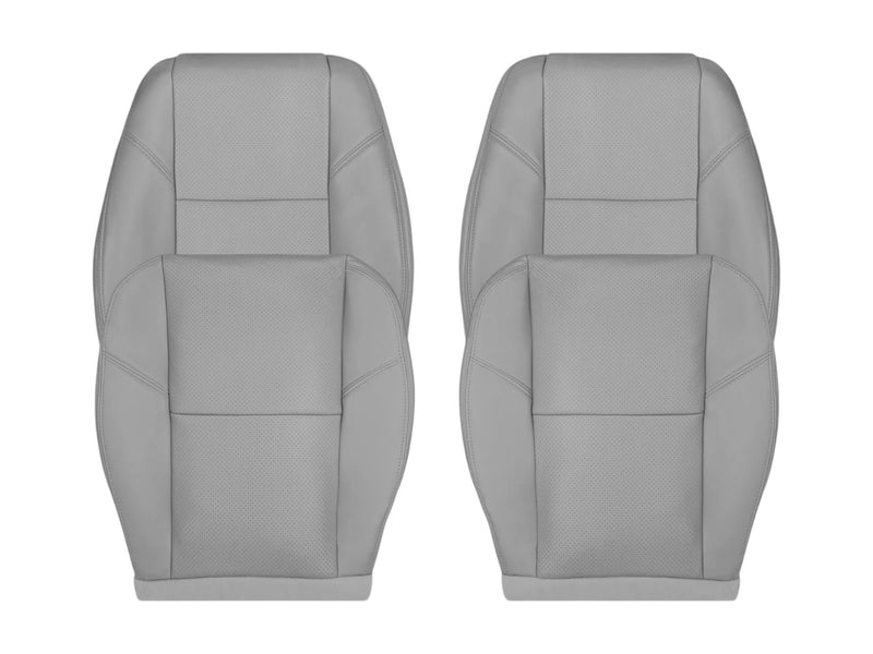 2007-2014 Chevy Tahoe/Suburban/Avalanche LTZ Seat Cover In Perforated Gray