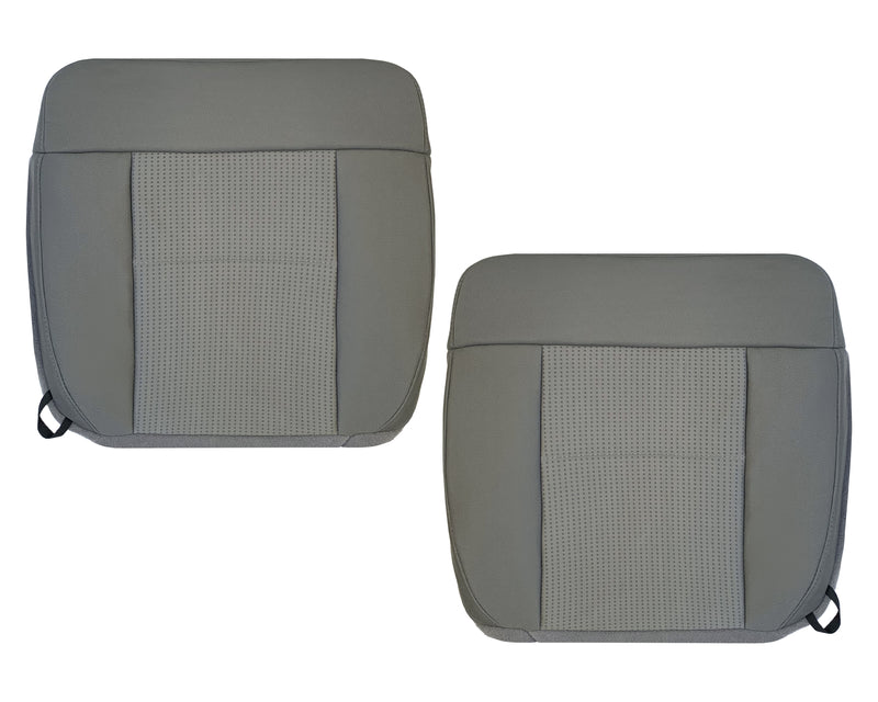 2007 2008 Ford F150 XLT Replacement Seat Cover in Flint Gray Cloth Driver Passenger Side Top  Bottom