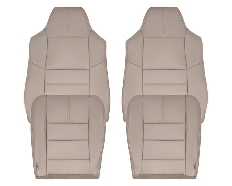 2008-2010 Ford F-250 F-350 F-450 F-550 Lariat Seat Cover in Camel Tan