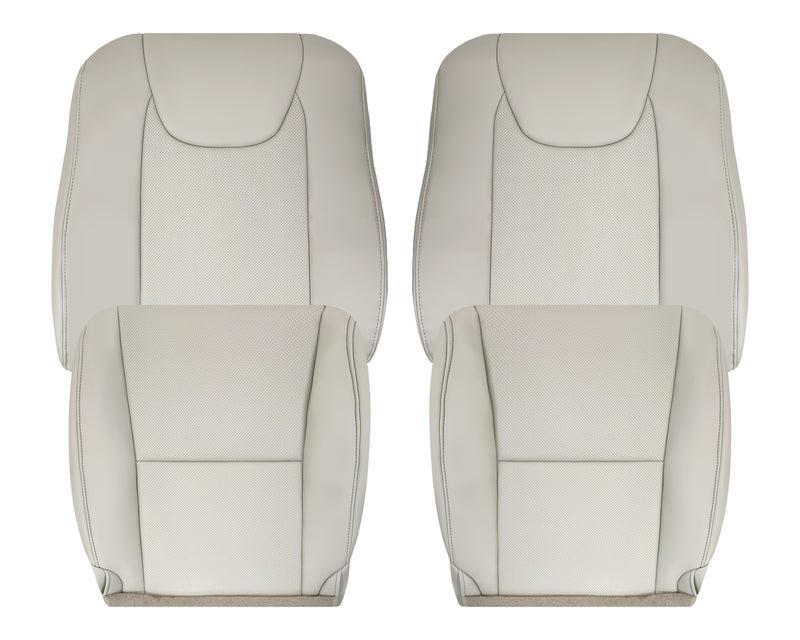 2010-2015 Lexus RX350 RX450H Replacement Synthetic Leather Seat Covers: Tan Perforated