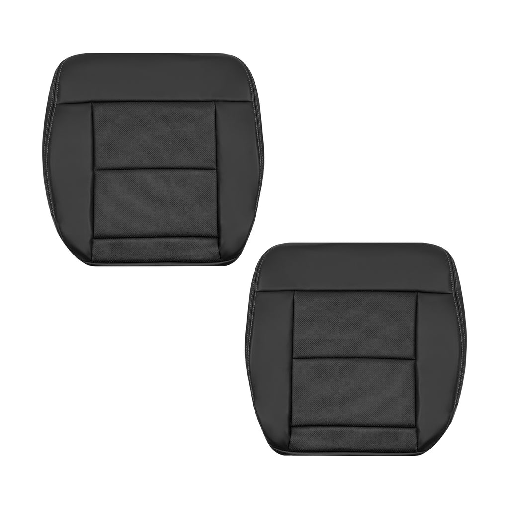 2010-2016 Mercedes-Benz E200 black perforated MB-Tex style replacement upholstery