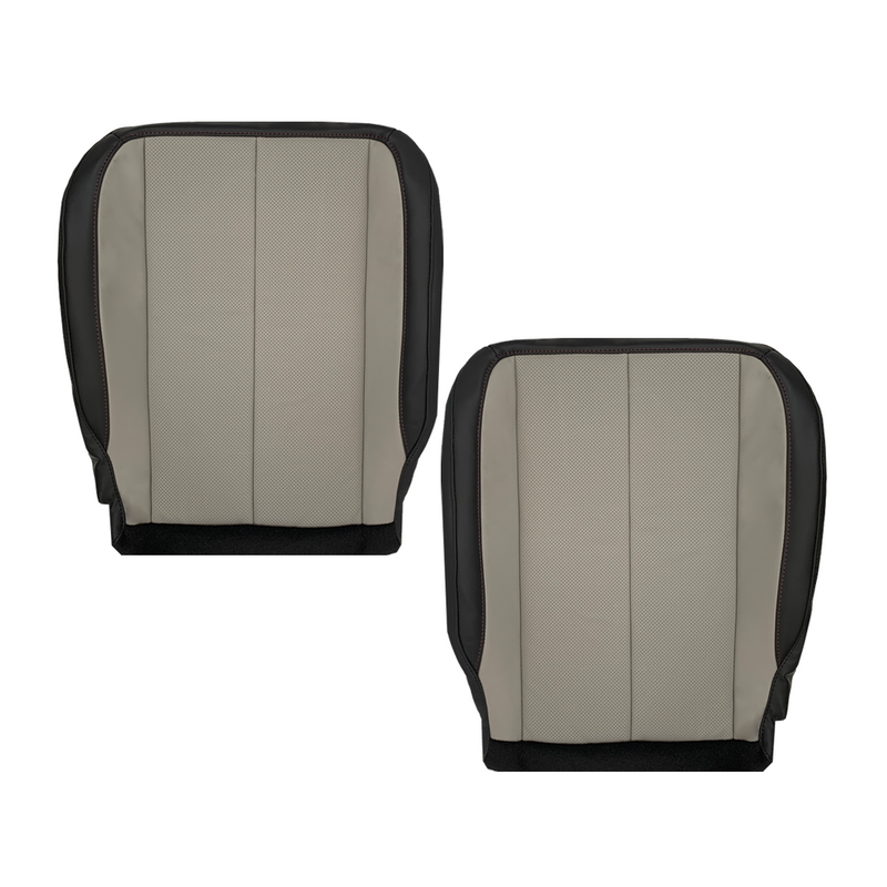 2011-2016 Fits Chevrolet Equinox LTZ Replacement Seat Cover In 2 Tone Black & Gray