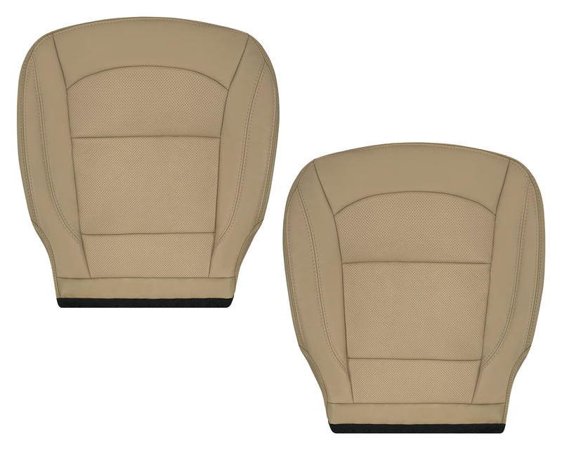 2016_2019 For Ford Explorer Limited Replacement Real Leather or Synthetic Leather Replacement Seat Cover Tan