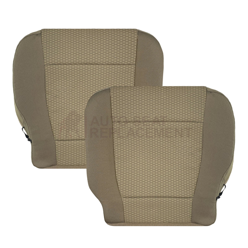 2017-2021 Ford F150 XLT TAN Cloth Seat Cover - Auto Seat Replacement