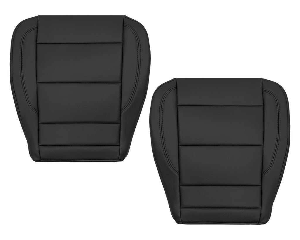 2019-2023 Chevy Tahoe, Suburban Solid Leather Replacement Seat Cover In Black