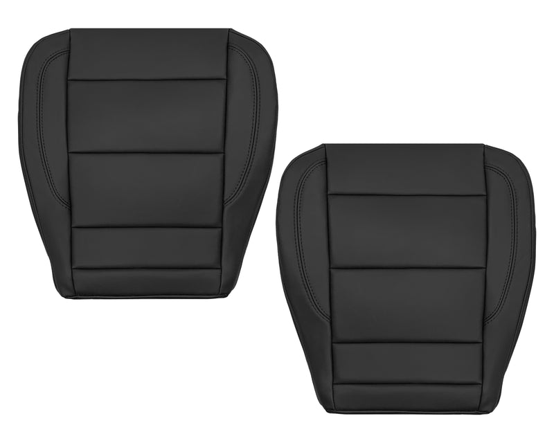 2019-2023 Chevy Tahoe, Suburban Solid Leather Replacement Seat Cover In Black