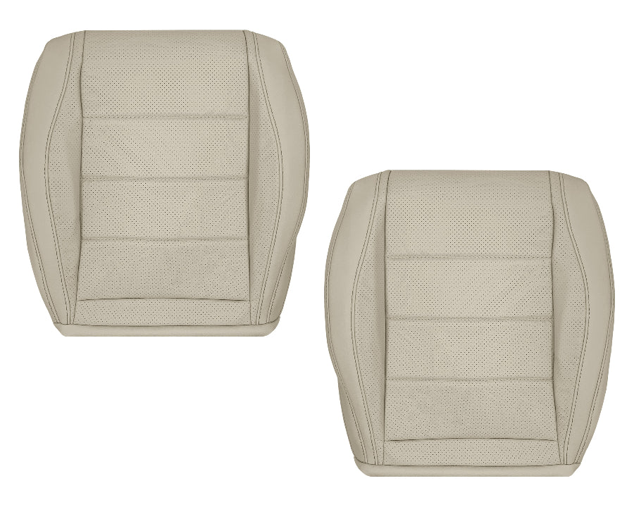 2020 - 2025 Mercedes Benz GLE350 GLE450 Bottom Perforated Synthetic Leather Replacement Seat Cover Beige