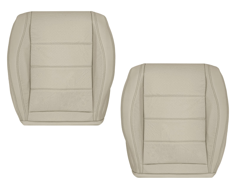 2020 - 2025 Mercedes Benz GLE350 GLE450 Bottom Perforated Synthetic Leather Replacement Seat Cover Beige