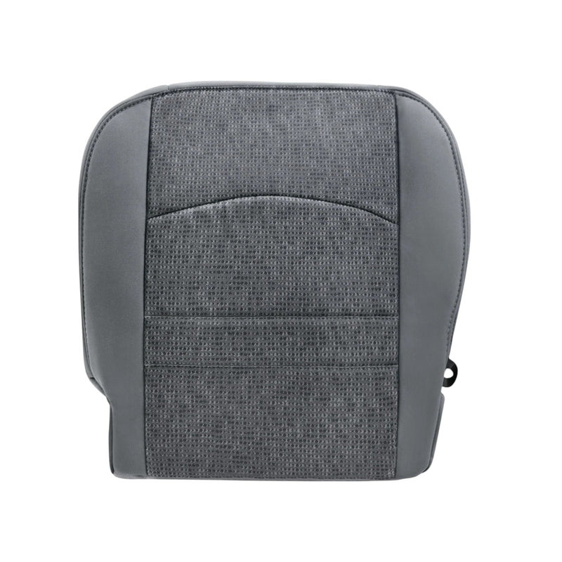 2016 2017 2018 Dodge Ram Power Wagon Bottom Cloth Seat Cover Gray - Auto Seat Replacement