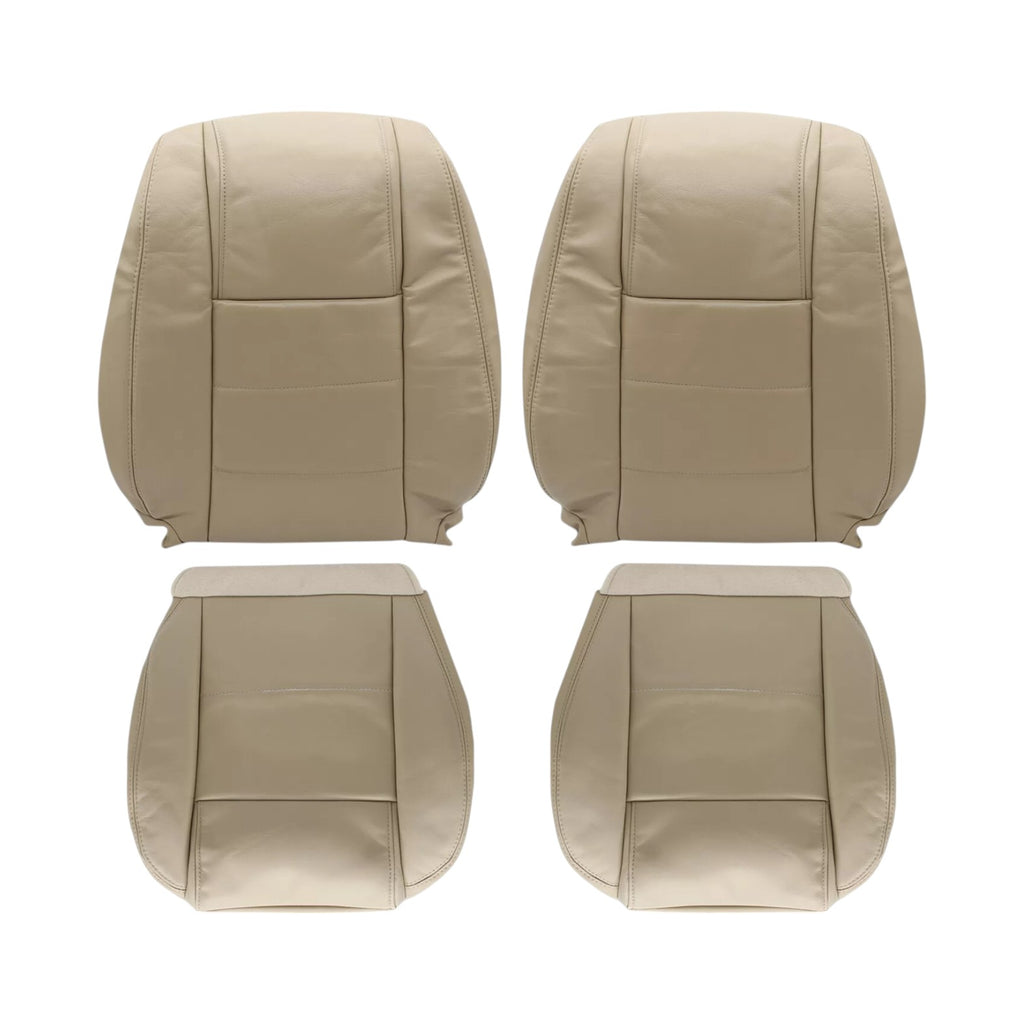 2005 2006 2007 2008 2009 Ford Mustang Coupe GT V6 Leather Seat Covers in Tan - Auto Seat Replacement