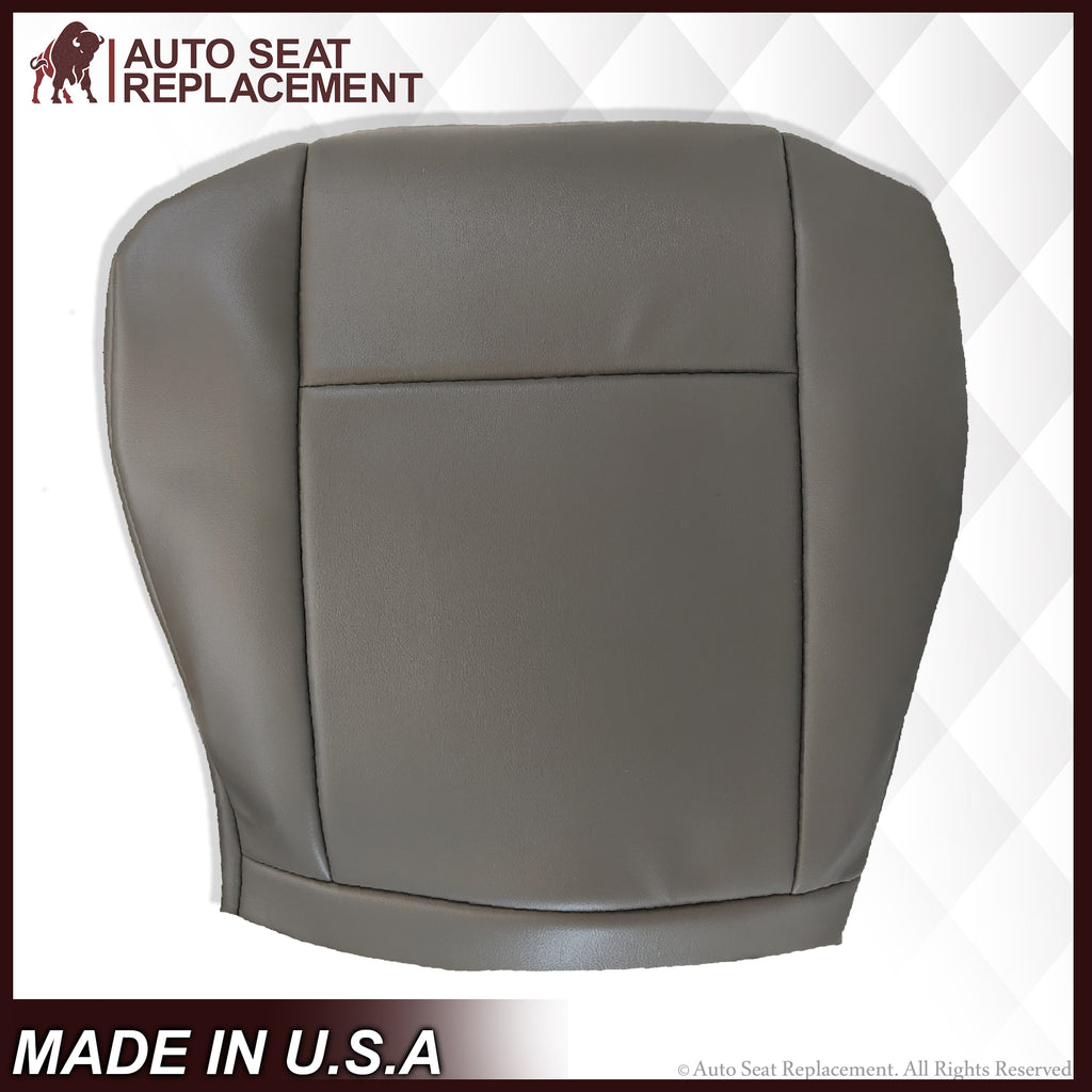 2009-2014 Ford E350 E450 E550 Econoline Van SOLID Bottom Cushion Foam & Seat Cover In Gray : Choose From Variations - Auto Seat Replacement
