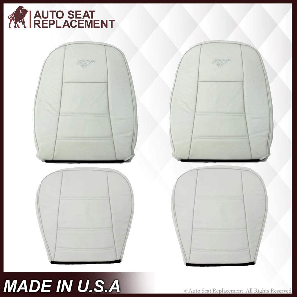 1999-2004 Ford Mustang V6 Seat Cover in White: Choose From Variation