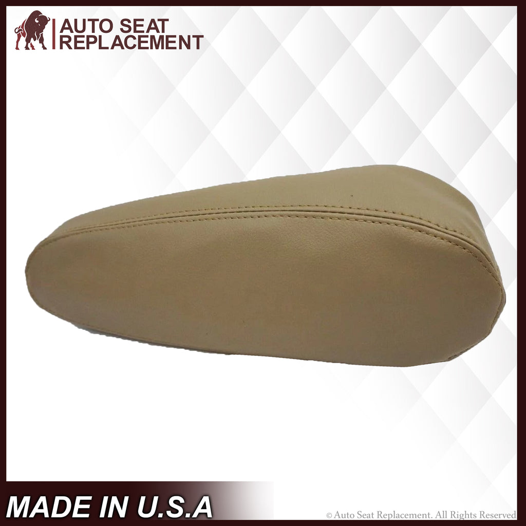 2000-2007 Chevy Silverado, Avalanche, GMC Sierra, Armrest Cover/ Tan - Auto Seat Replacement