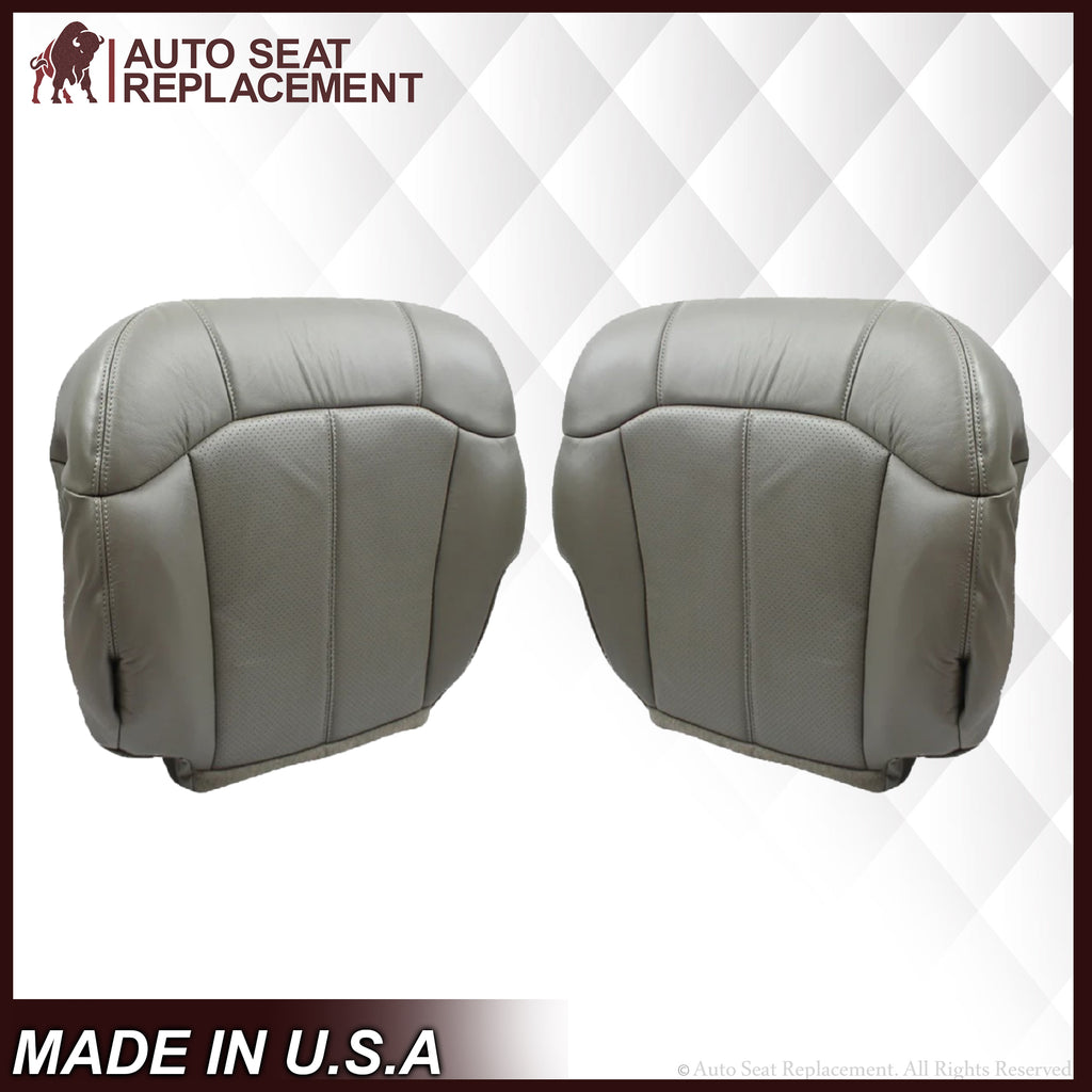 2002 Cadillac Escalade Perforated Seat Cover in Gray: Choose From Variations - Auto Seat Replacement