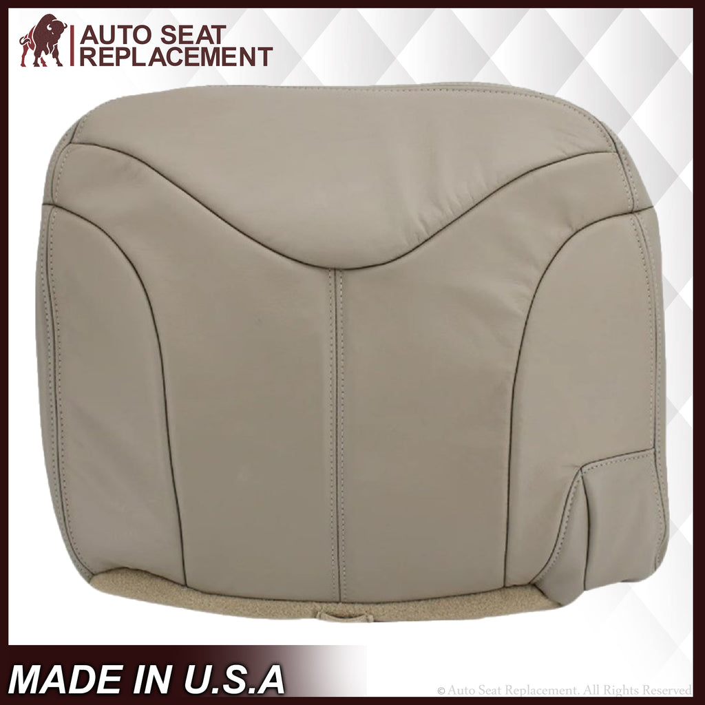 2000-2002 GMC Yukon XL 2nd Row Captain Seat 50/50 Seat Cover in Shale Tan: Choose From Variation - Auto Seat Replacement