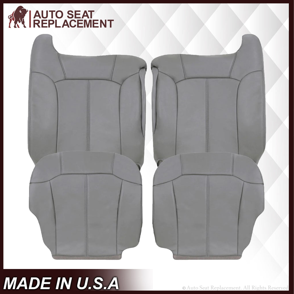 1999-2002 GMC Sierra Seat Cover in Gray: Choose From Variations - Auto Seat Replacement