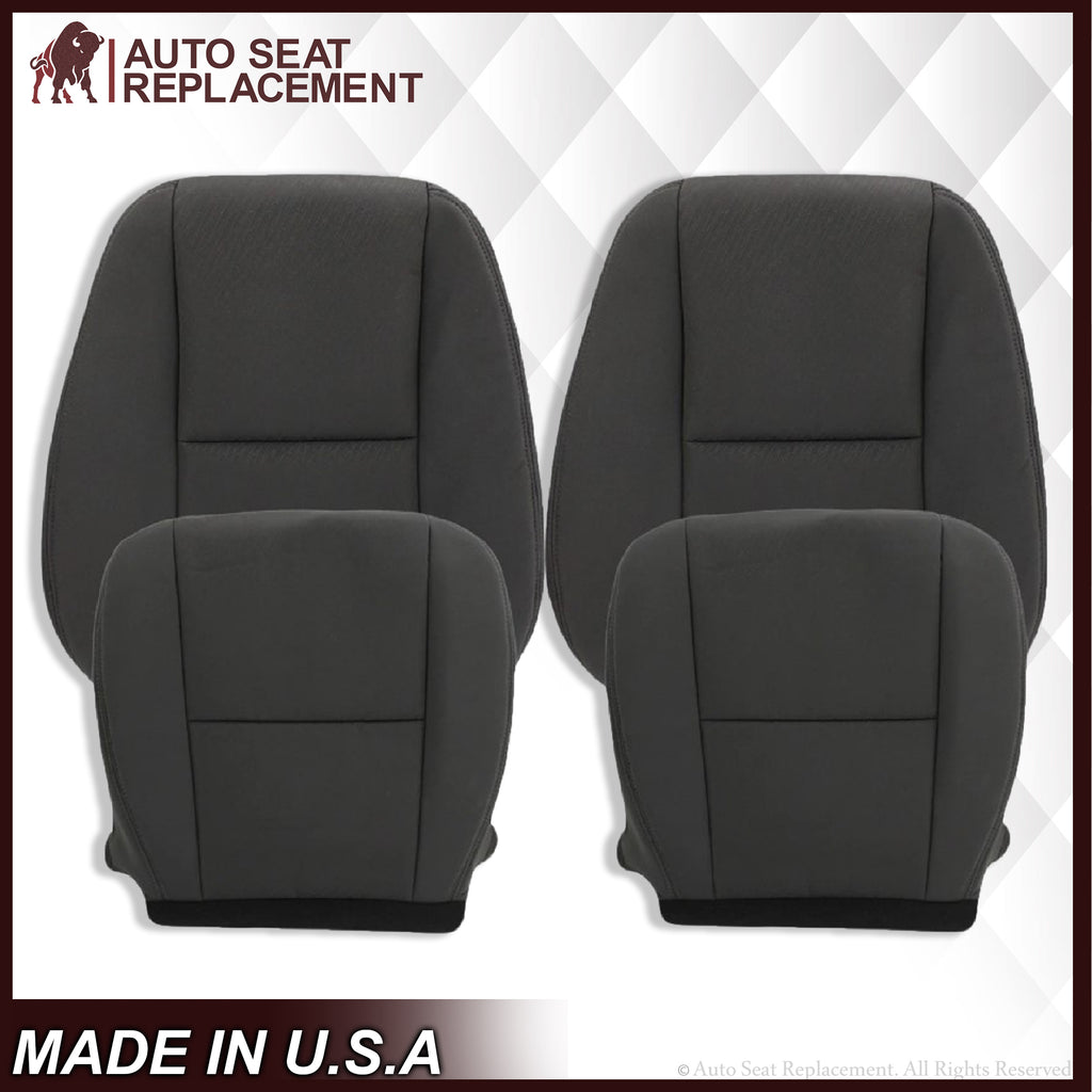 2007-2014 Chevy Tahoe Suburban Cloth Seat Cover In Black: Choose From Variation - Auto Seat Replacement