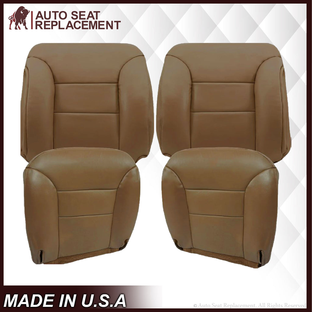 1995-1999 Chevy Tahoe Suburban Silverado Seat Cover in Dark Oak Tan (642): Choose your options
