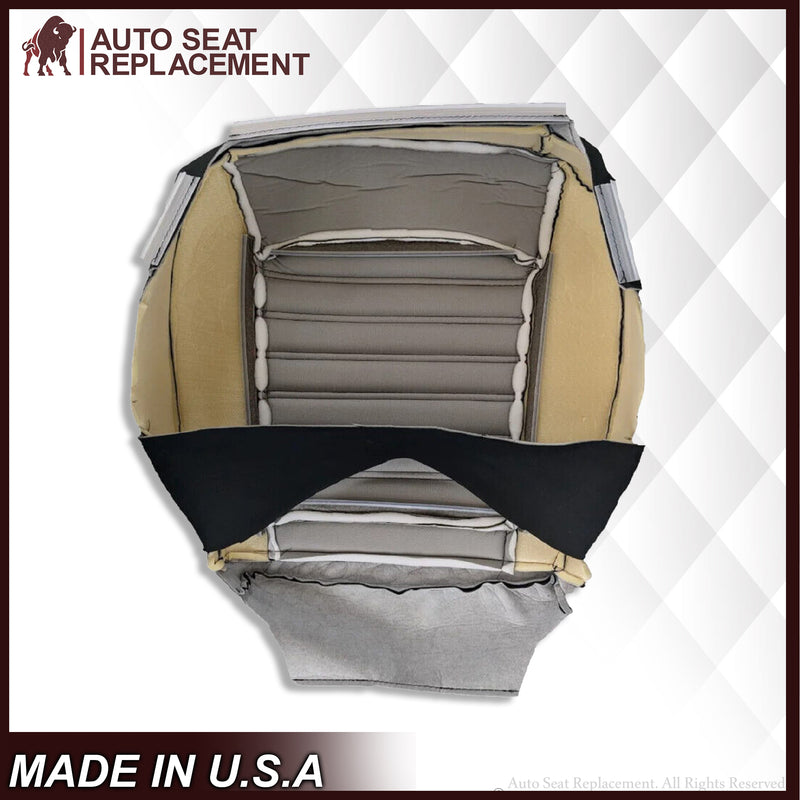 2013-2016 Ford Fusion Bottom Replacement Seat Cover in Black Cloth - Auto Seat Replacement