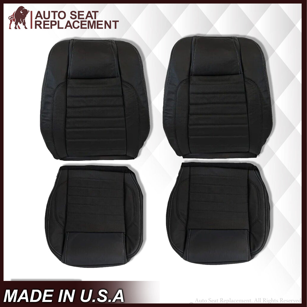 2010 2011 2012 2013 2014 Ford Mustang GT Convertible in Charcoal Black "Black" : Choose From Variation - Auto Seat Replacement
