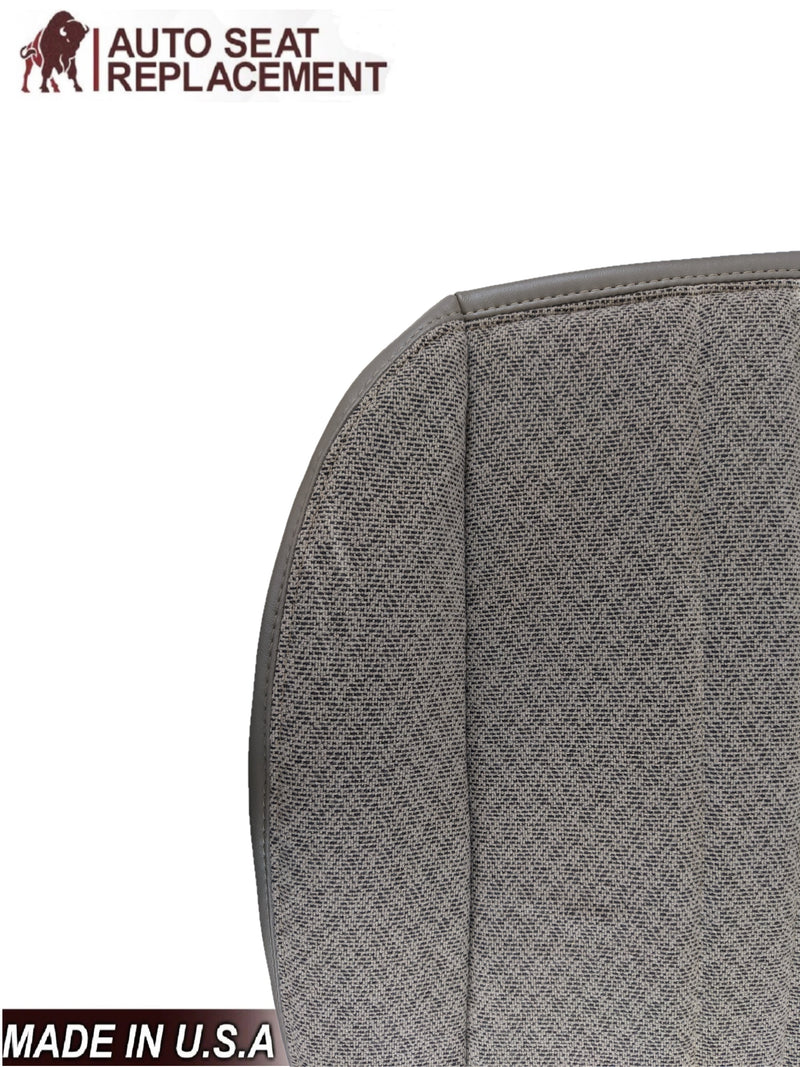 2003-2018 Chevy Express 1500 2500 3500 Cloth Seat Covers in Pewter Gray - Auto Seat Replacement