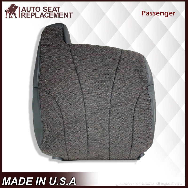 1999-2002 Chevy Silverado Work Truck in Dark Gray Cloth - Auto Seat Replacement