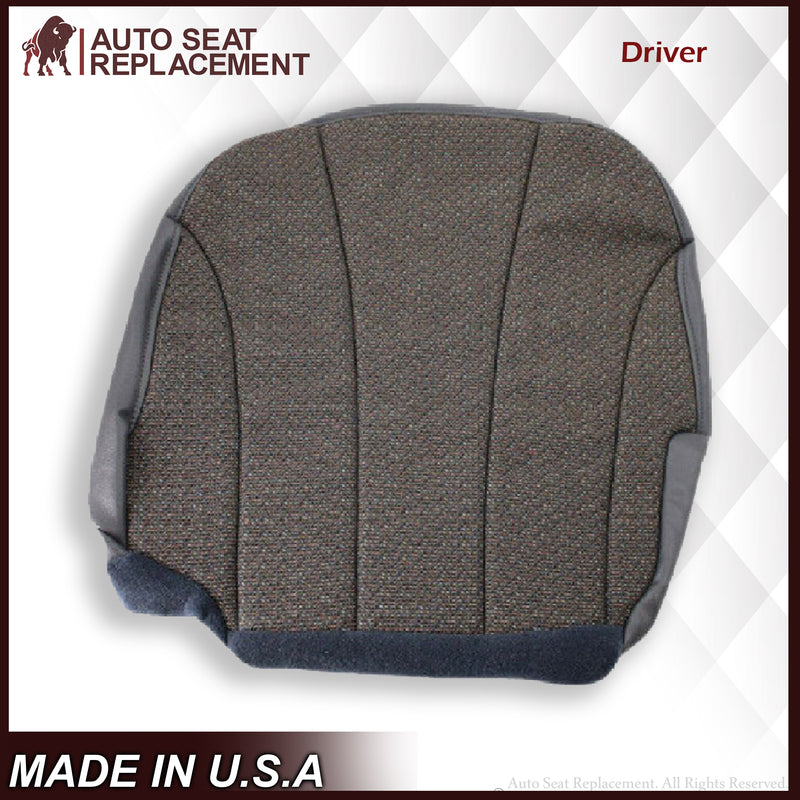 1999-2002 Chevy Silverado Work Truck in Dark Gray Cloth - Auto Seat Replacement