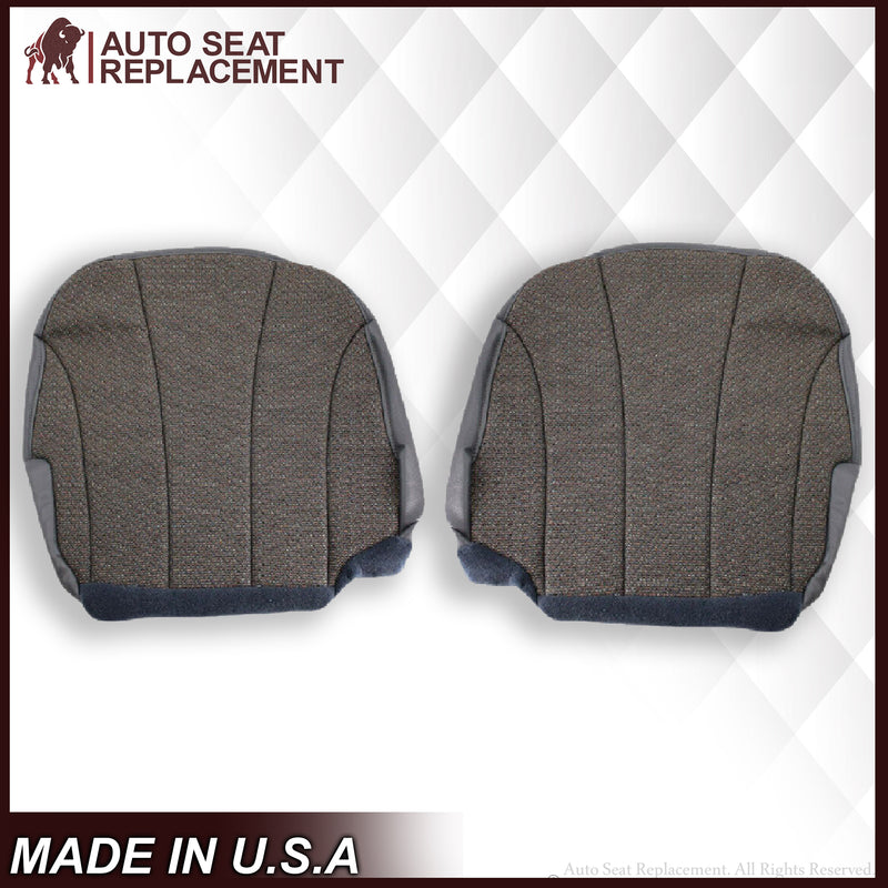 1999-2002 Chevy Silverado Work Truck in Dark Gray Cloth - Auto Seat Replacement