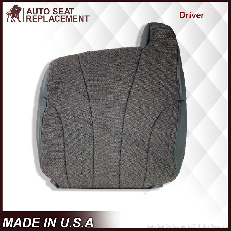 1999-2002 Chevy Silverado Work Truck in Dark Gray Cloth - Auto Seat Replacement