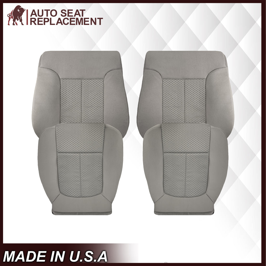 2009 2010 Ford F150 XLT Driver Or Passenger Bottom Replacement Seat Cover Gray - Auto Seat Replacement