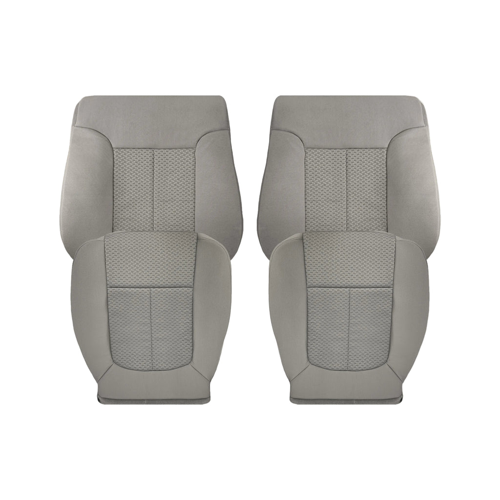 2009 2010 Ford F150 XLT Driver Or Passenger Bottom Replacement Seat Cover Gray - Auto Seat Replacement