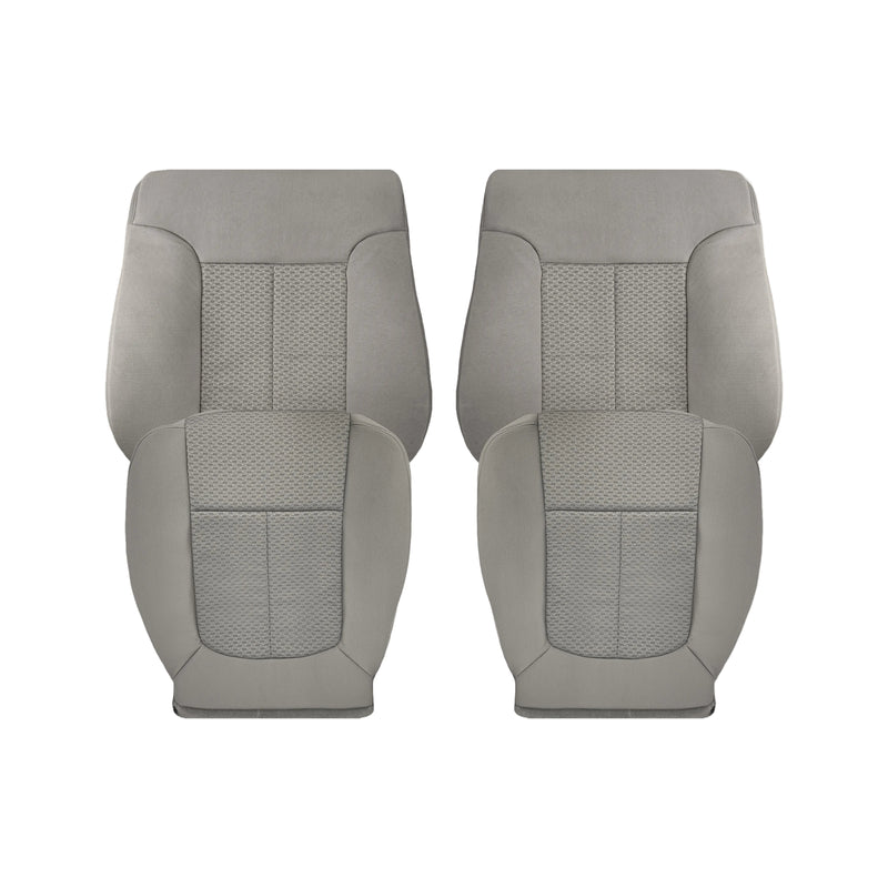 2009 2010 Ford F150 XLT Driver Or Passenger Bottom Replacement Seat Cover Gray - Auto Seat Replacement