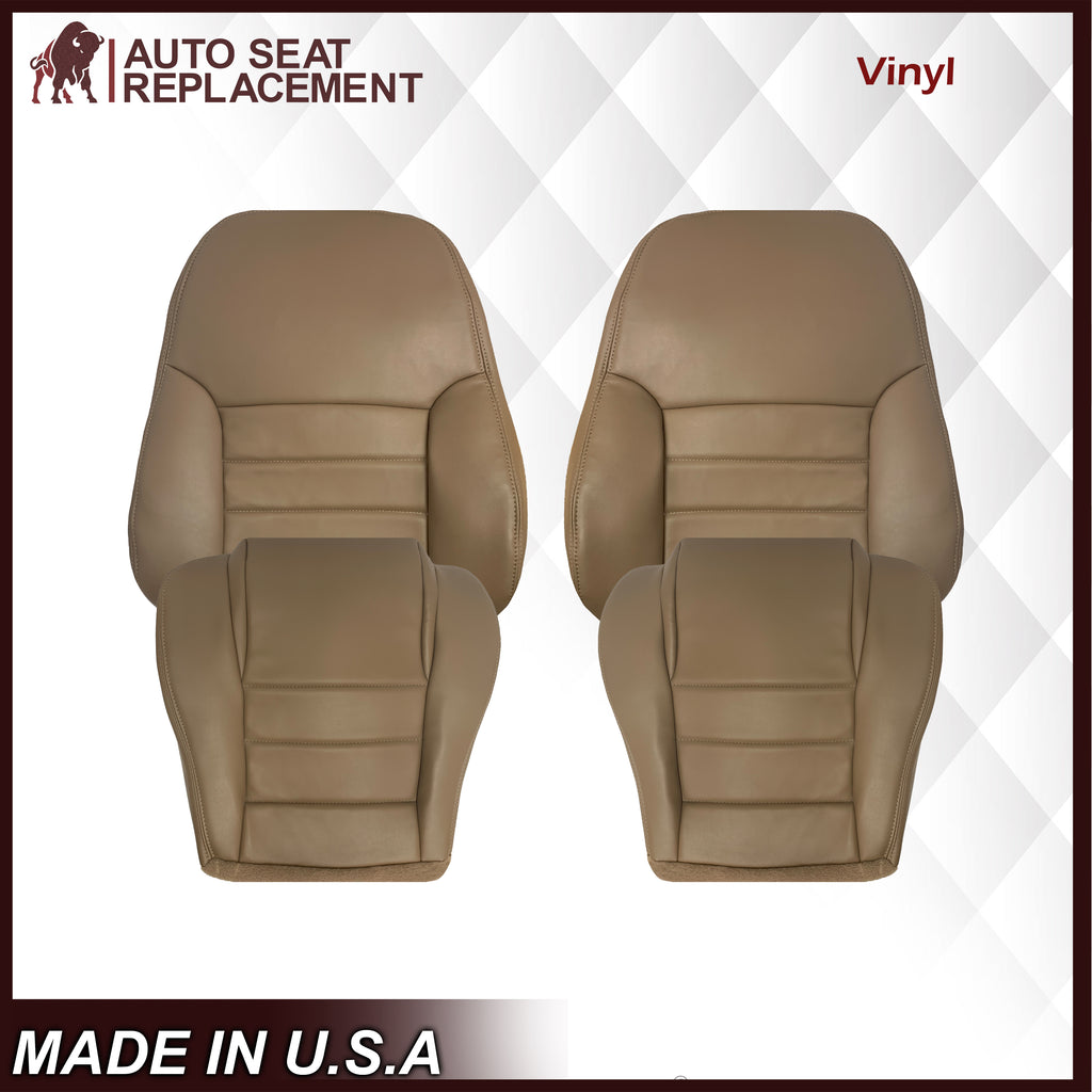 1994-1998 Ford Mustang Replacement Seat Cover in Tan: Choose From Variation - Auto Seat Replacement