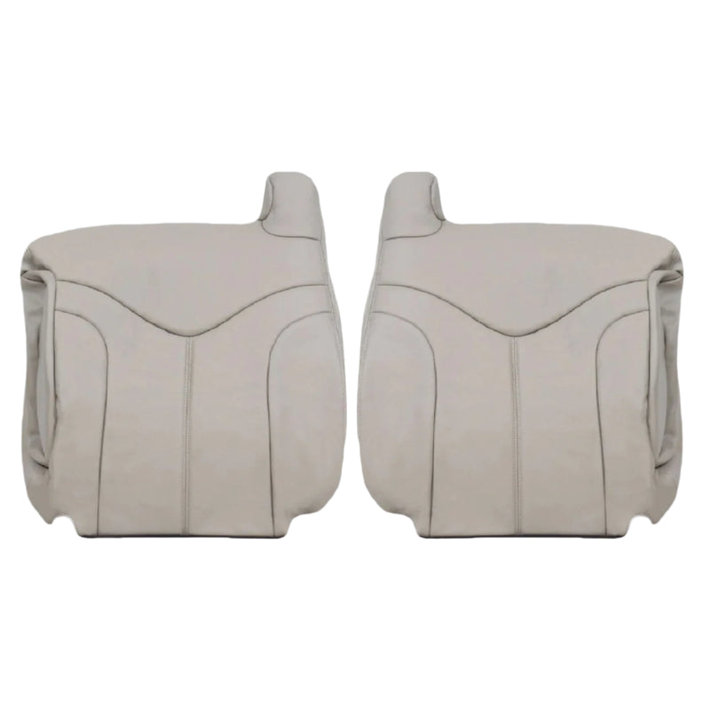 2000-2002 GMC Yukon XL 2nd Row Captain Seat 50/50 Seat Cover in Shale Tan: Choose From Variation - Auto Seat Replacement