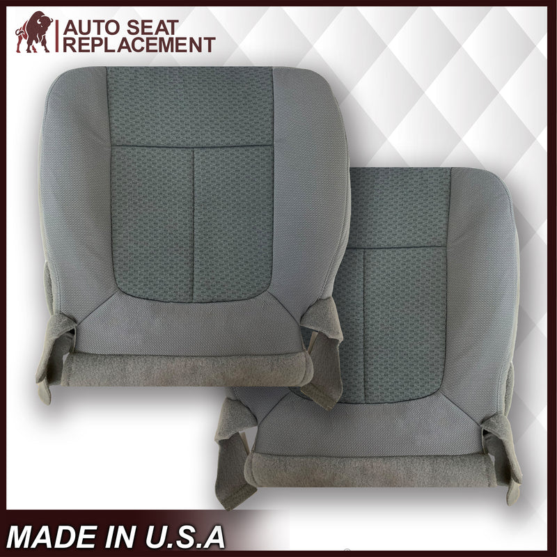 2009 2010 Ford F150 XLT Driver Or Passenger Bottom Replacement Seat Cover Gray - Auto Seat Replacement