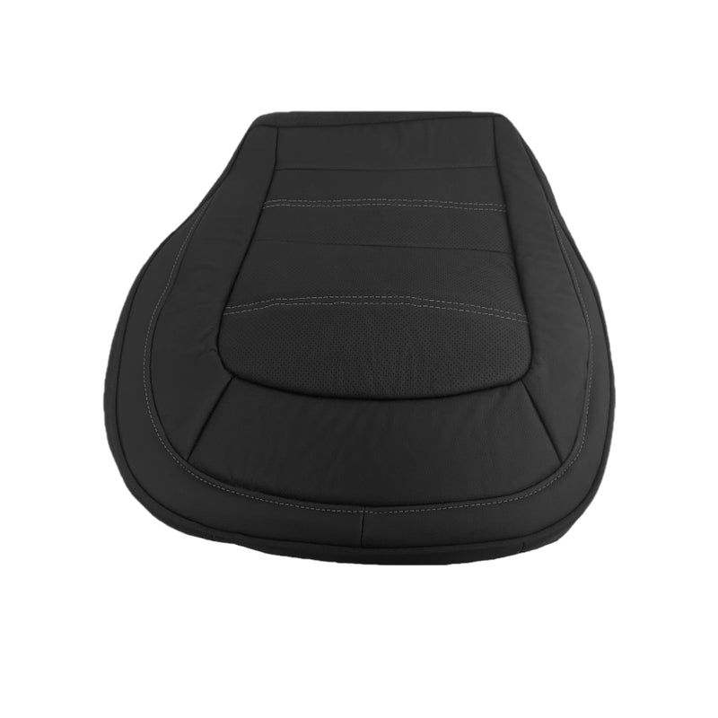 2015 - 2022 GMC Canyon & Canyon Denali (PERFORATED) Replacement Bottom Seat Covers in Jet Black OR Gray / Dune Tan: Choose your side - Auto Seat Replacement