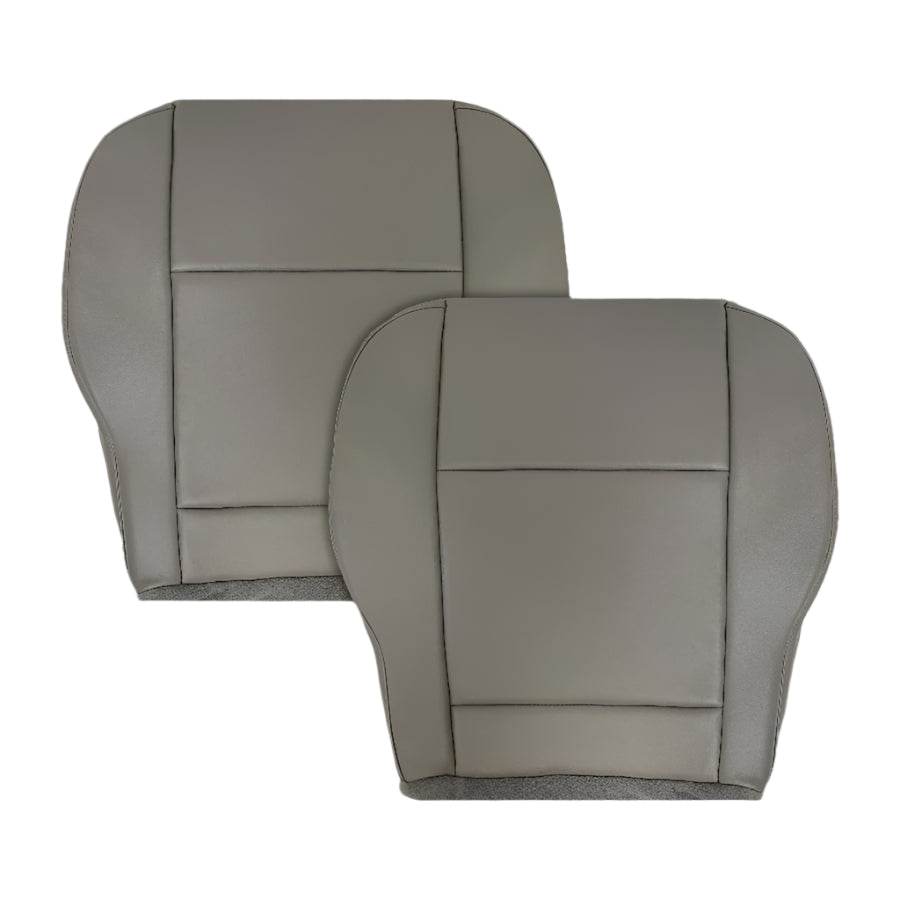 2015-2020 Ford Transit 150 250 350 Van Driver OR Passenger Side Bottom Vinyl Replacement Seat Covers in Gray: Choose Your Side And Position - Auto Seat Replacement