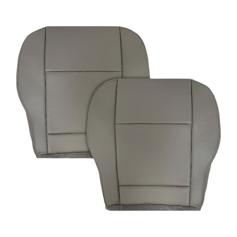 2015-2020 Ford Transit 150 250 350 Van Driver OR Passenger Side Bottom Vinyl Replacement Seat Covers in Gray: Choose Your Side And Position - Auto Seat Replacement